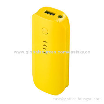 Promotional 4,400mAh charger, provide power for iPhone, iPod, digital camera and moreNew